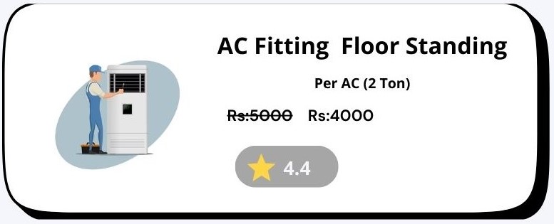 AC Fitting Floor Standing